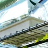 Foliengewächshaus mit 4 Ablagen, Grün