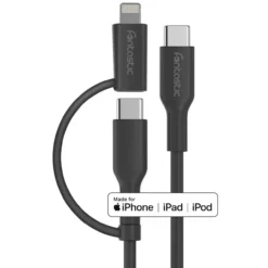 Fontastic 2in1 Datenkabel Typ-C ><noscript><img width=