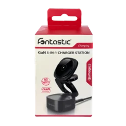 Fontastic 5 in 1 Induktive Ladestation „Qumag“ Schwarz