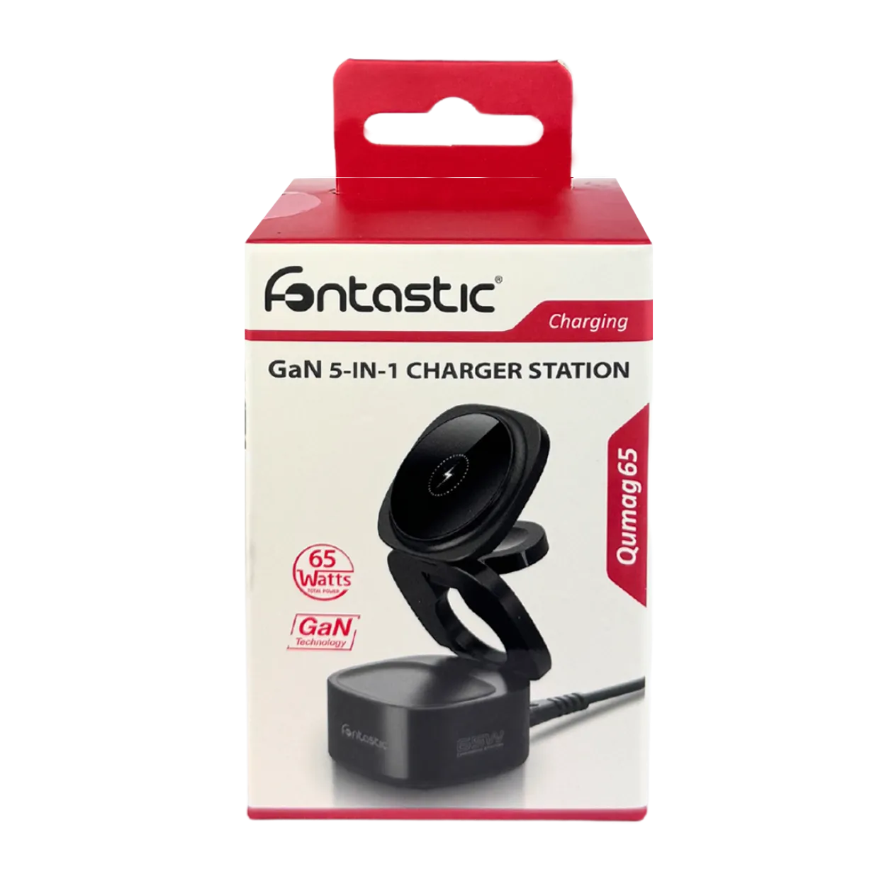 Fontastic 5 in 1 Induktive Ladestation „Qumag“ Schwarz