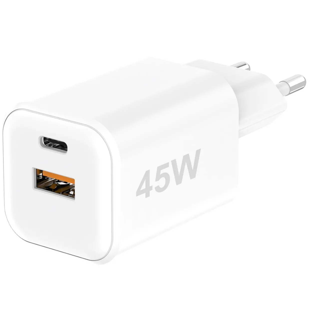 Fontastic USB Ultra Schnell-Reiselader Mini GaNto45 weiss