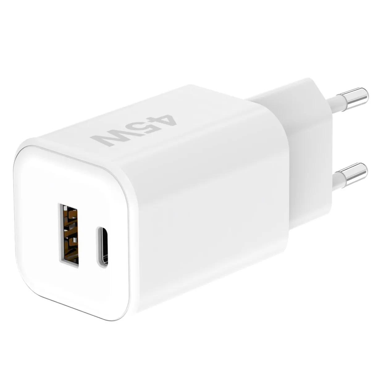Fontastic USB Ultra Schnell-Reiselader Mini GaNto45 weiss
