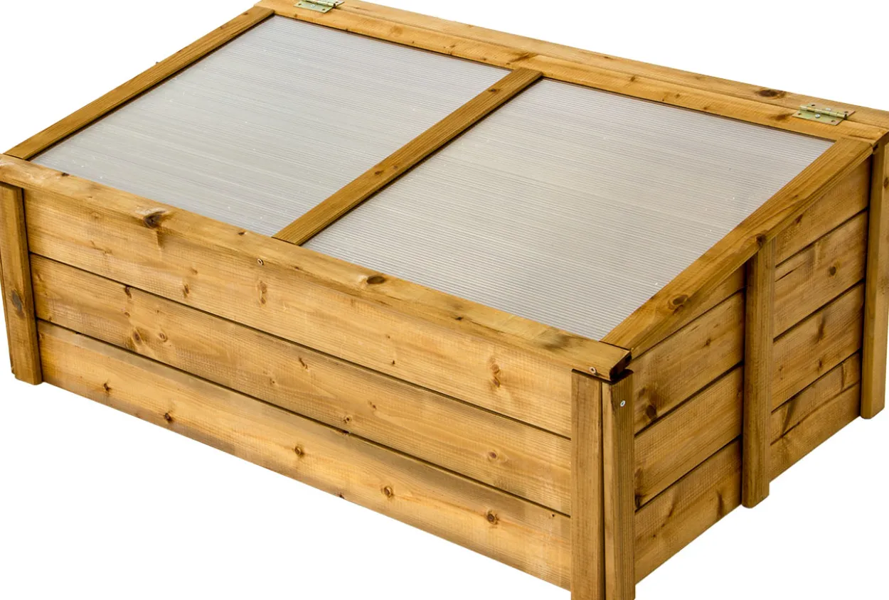Frühbeet aus Holz, Treibhaus