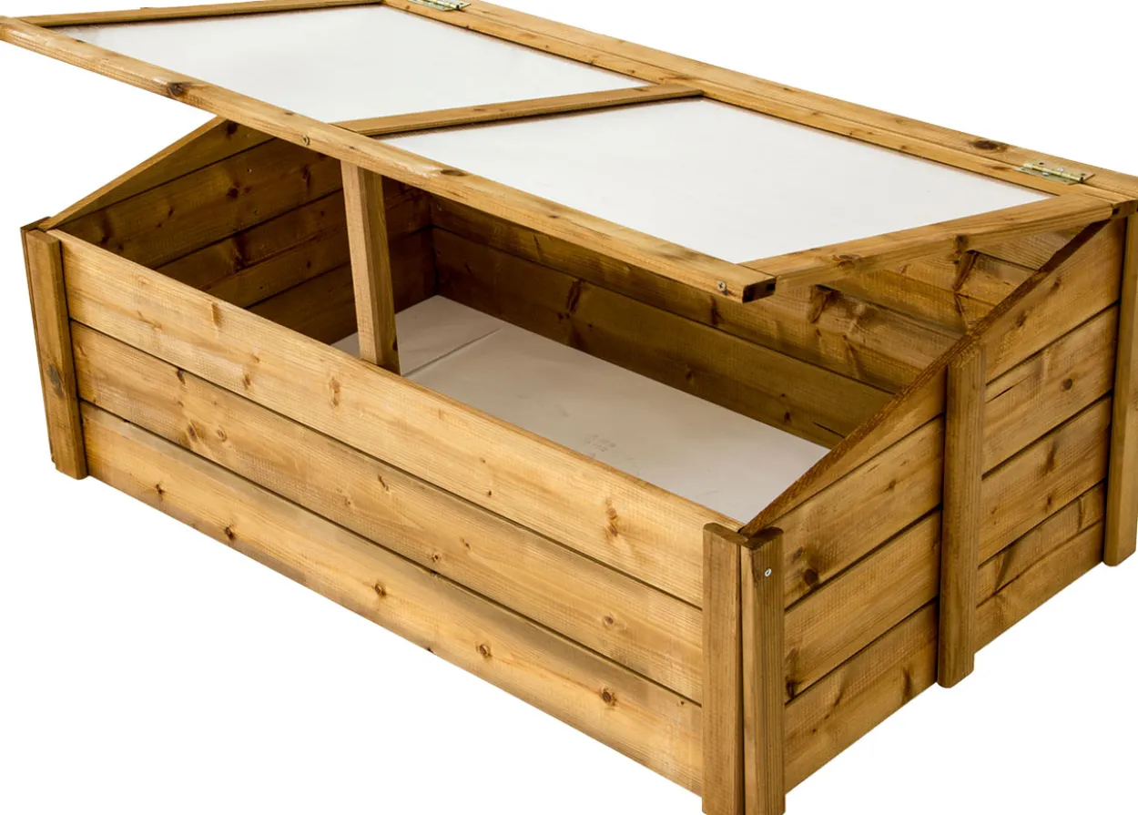 Frühbeet aus Holz, Treibhaus