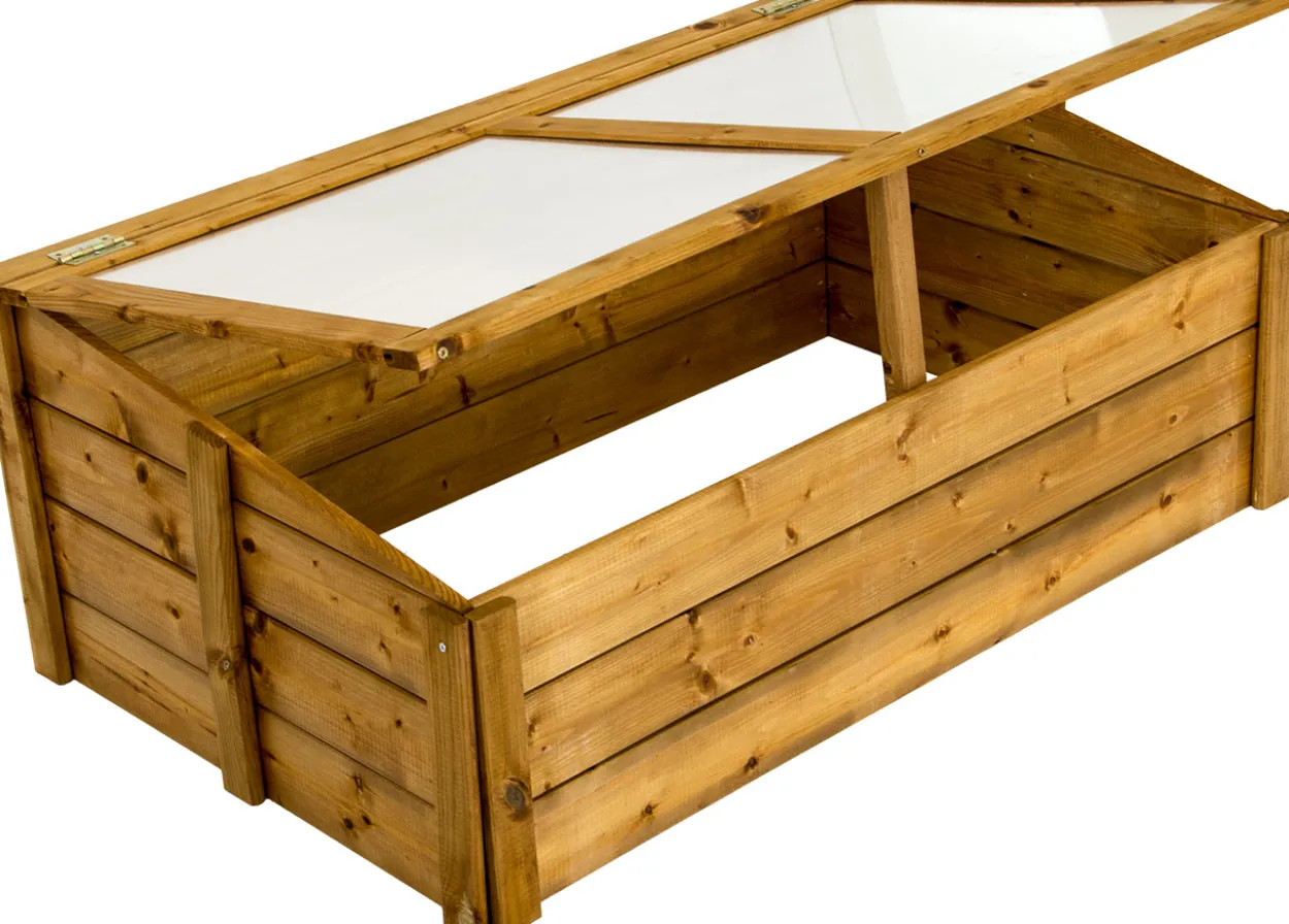Frühbeet aus Holz, Treibhaus