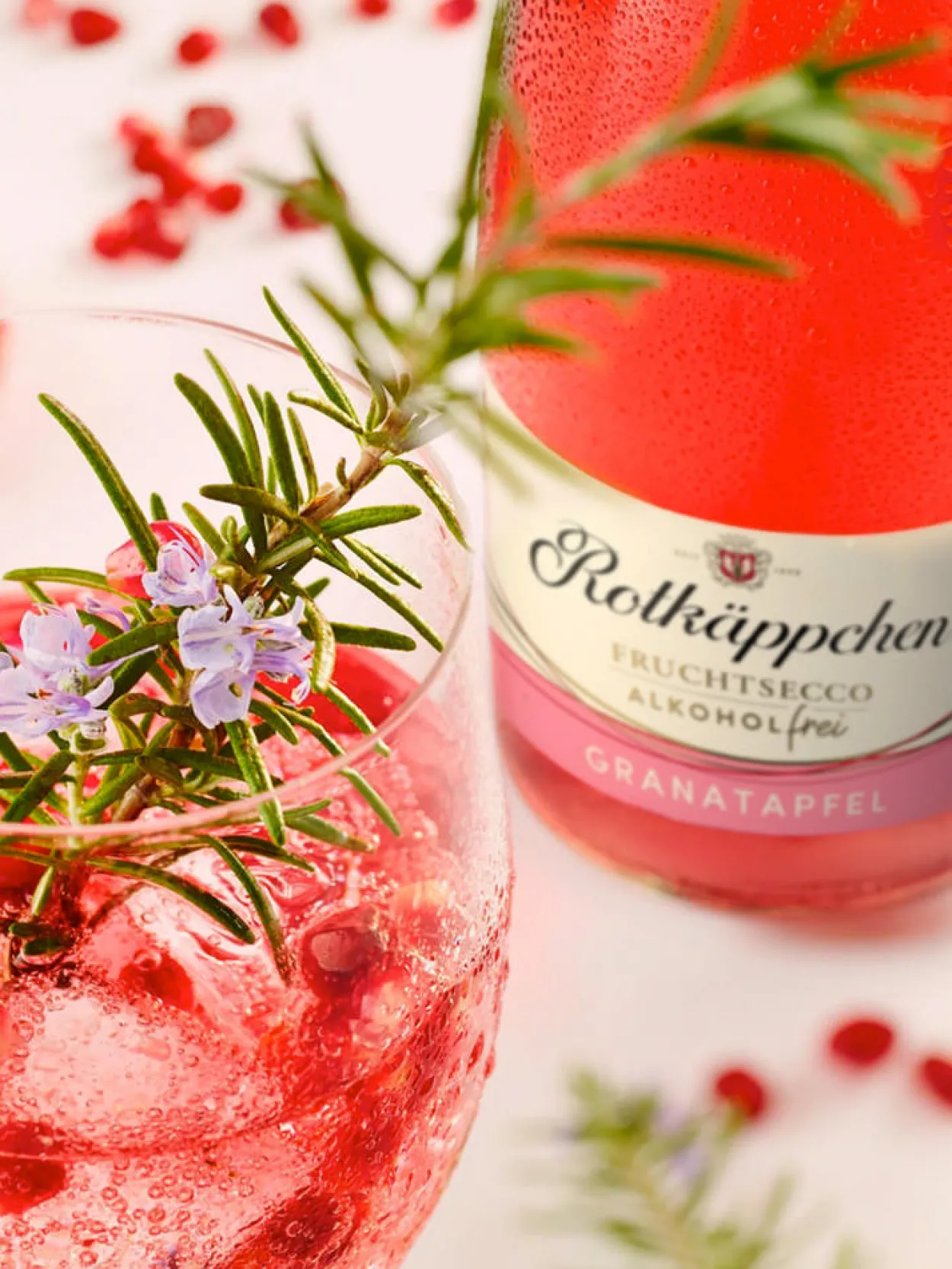 Fruchtsecco Granatapfel Alkoholfrei