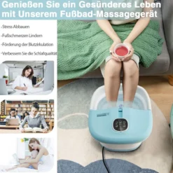 Fußbad Massagegerät faltbar