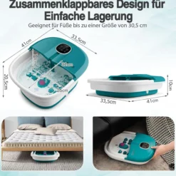 Fußbad Massagegerät faltbar
