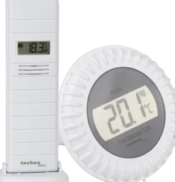 Funk- Poolthermometer WS 9069 mit zusätzlichem Außentemperatursender