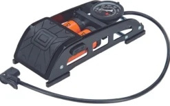 Fußpumpe, für alle Ventilarten, mit Manometer, 7 bar