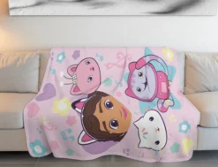 Gabby’s Dollhouse Kuscheldecke – Fleece 100x150 cm