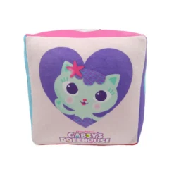 Gabby's Dollhouse Würfelkissen Gemütliches Kuschelkissen für kleine Fans
