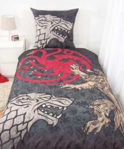 Game of Thrones Bettwäsche Größe 80x80 + 135x200 cm