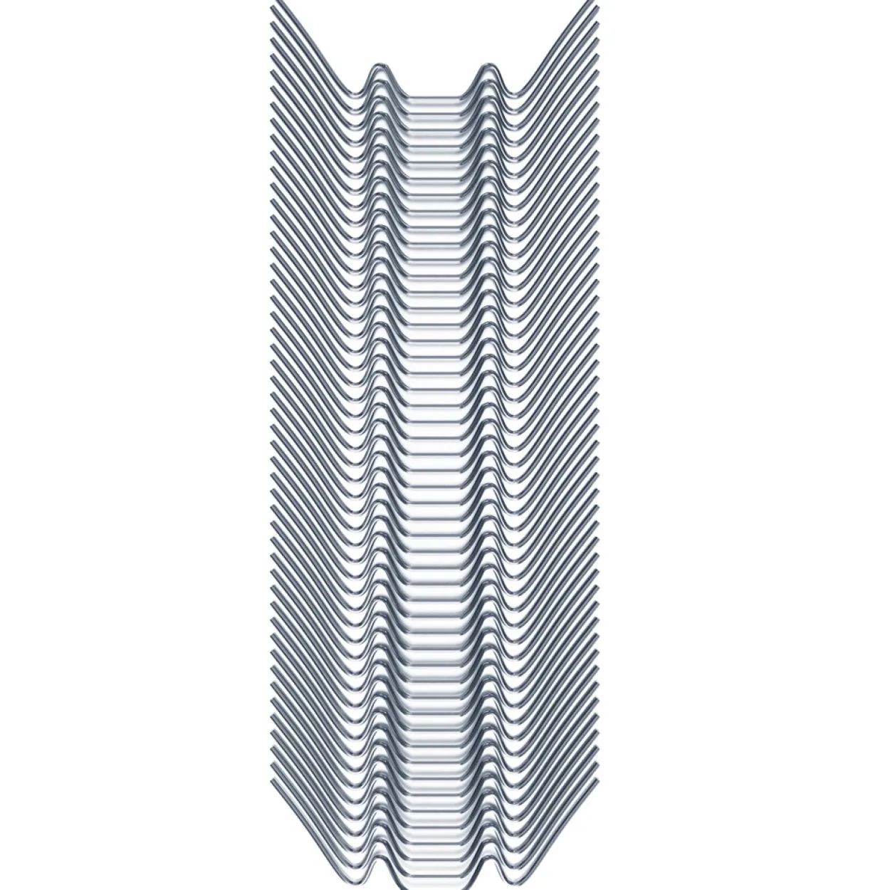 Gardebruk Gewächshausklammern 100er-Set Edelstahl