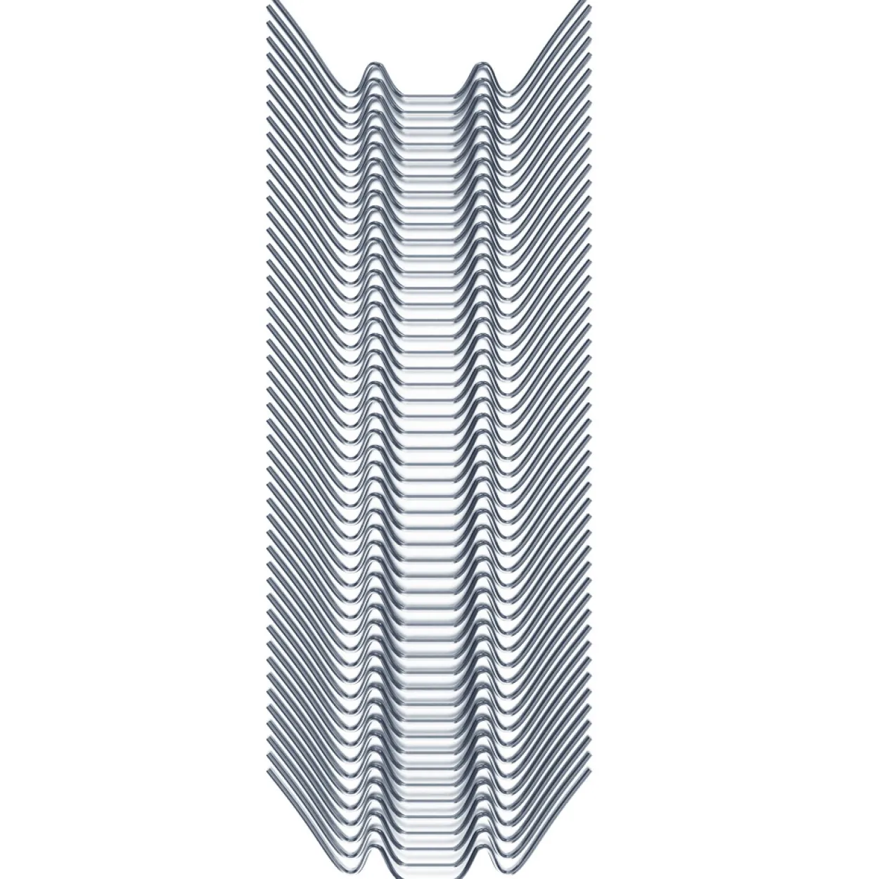 Gardebruk Gewächshausklammern 100er-Set Edelstahl