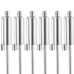 Gardebruk Öl-Fackel 6er-Set Edelstahl 115cm