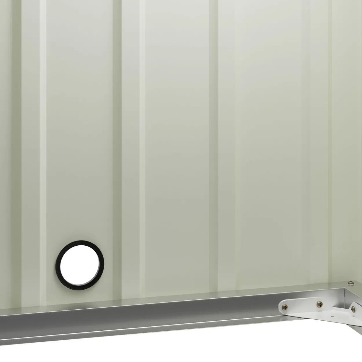 Gardebruk Mähroboter Garage Anthrazit Metall 86x100x63cm