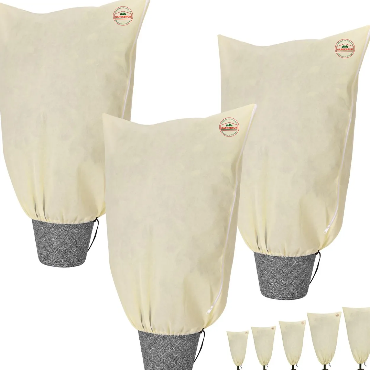 Gardebruk Pflanzenschutzhaube Beige 2x2,4m