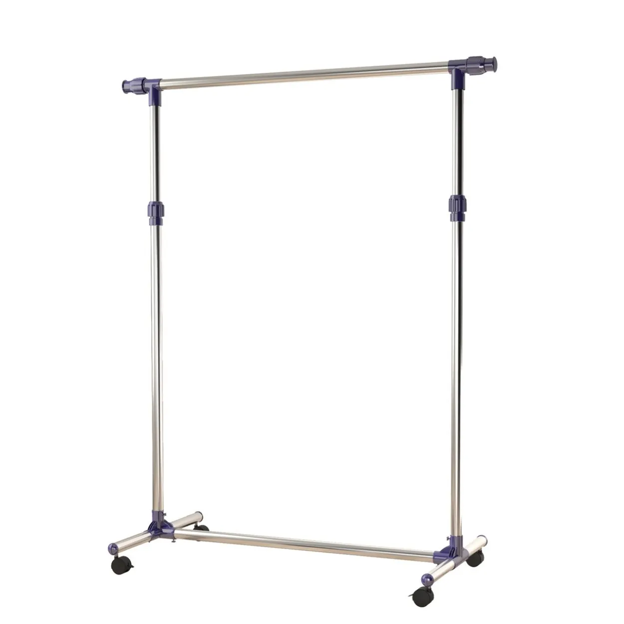 Garderobenständer Kleiderständer, höhenverstellbar und rollbar