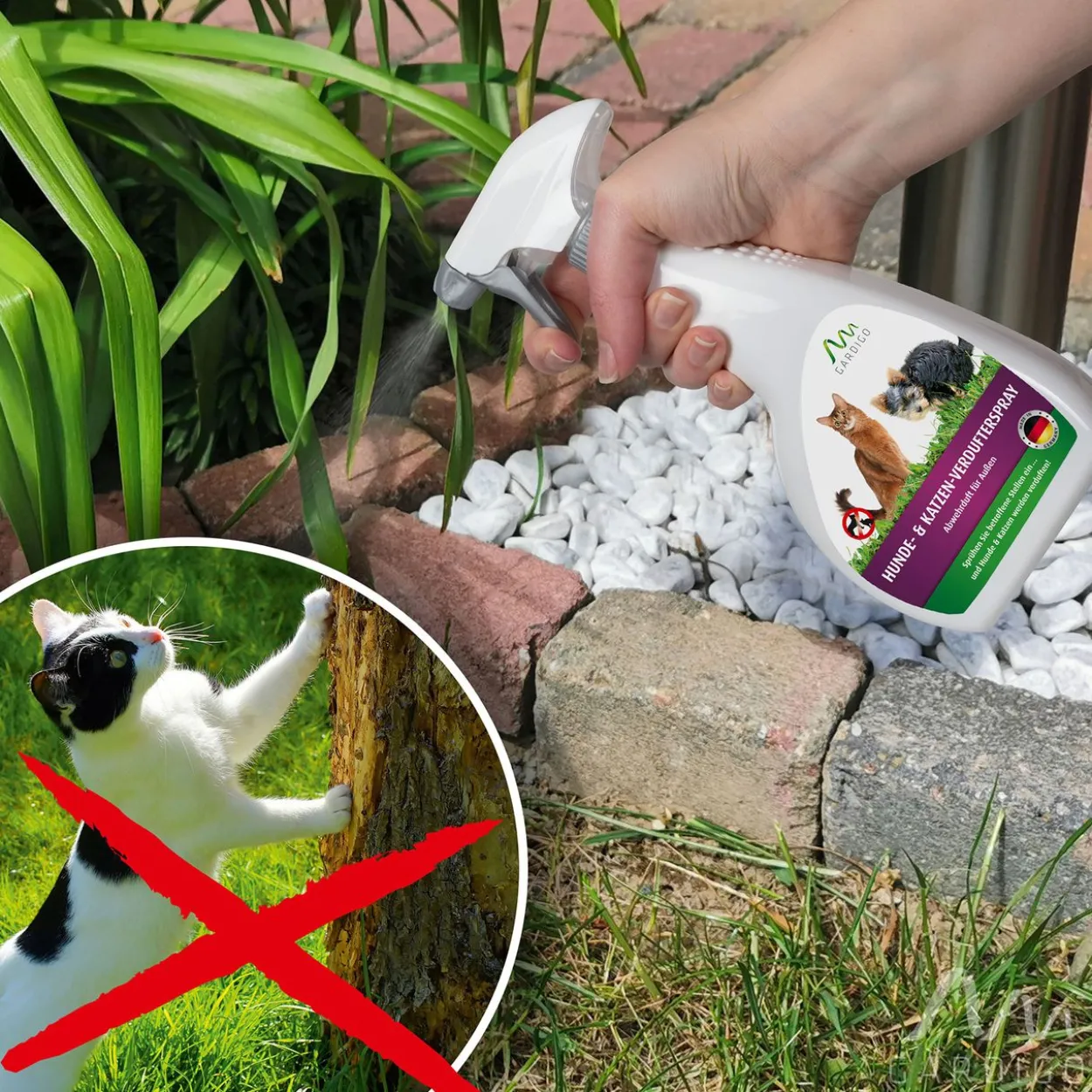 Gardigo Hunde-Katzen-Verdufter-Spray 500 ml