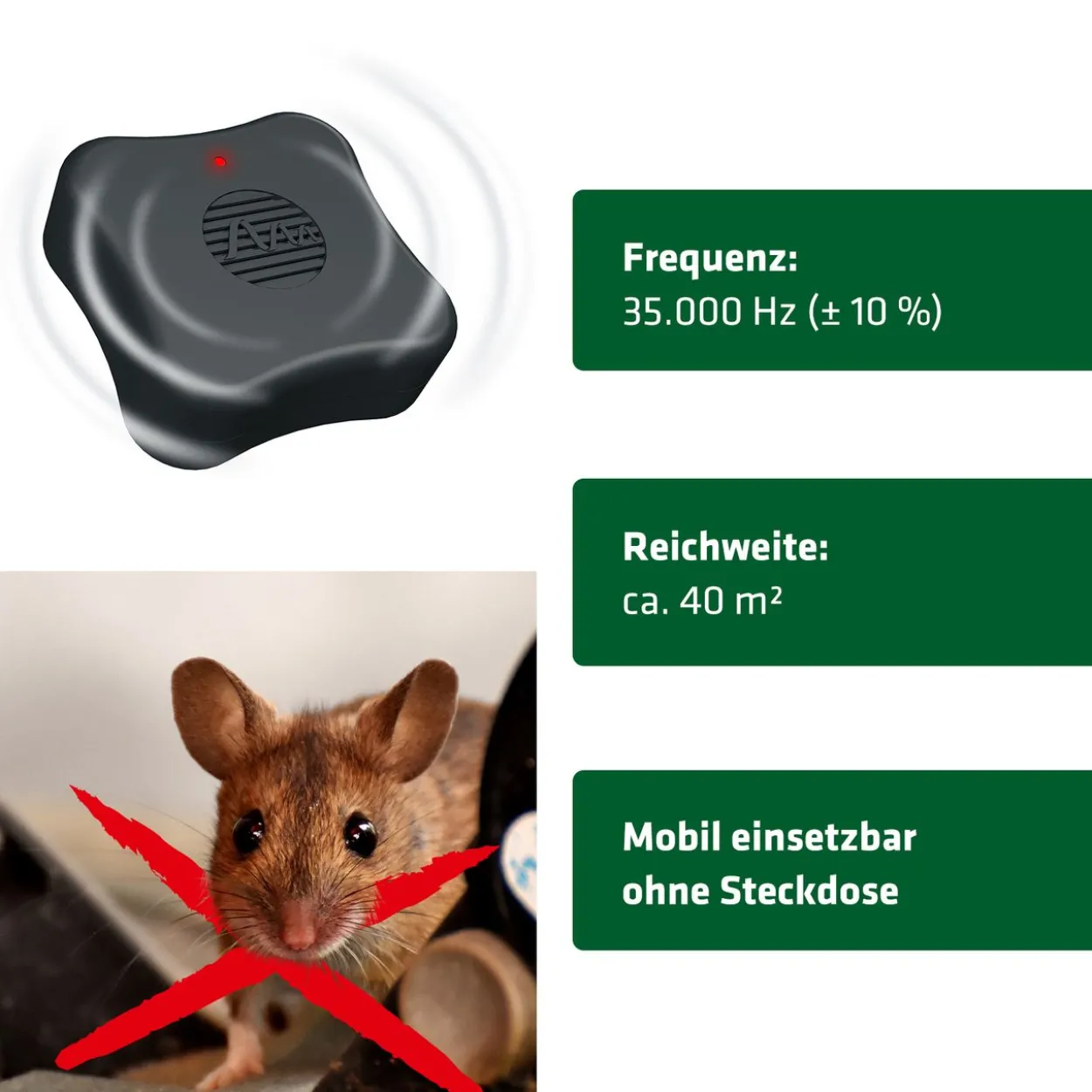 Gardigo Mäuse-Feind Mobil