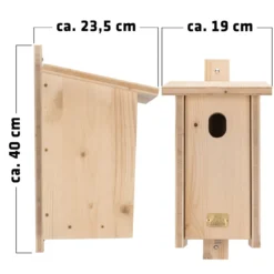 Gardigo Nistkasten-Bausatz Gartenrotschwanz