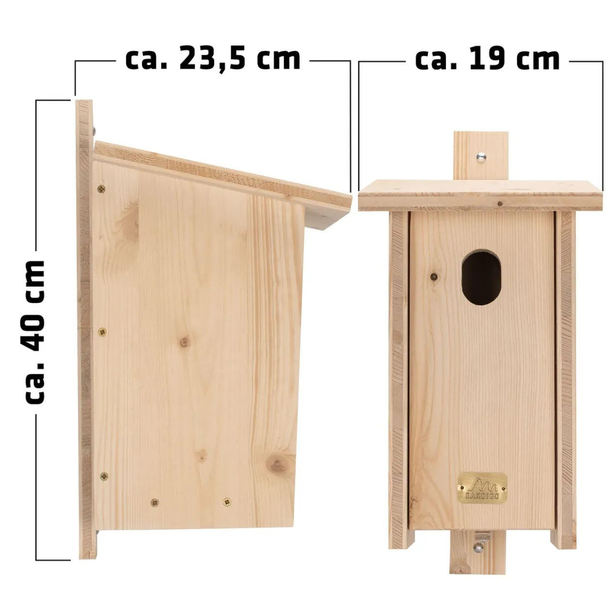 Gardigo Nistkasten-Bausatz Gartenrotschwanz