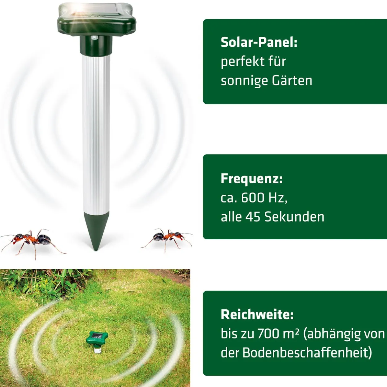 Gardigo Solar Ameisenabwehr