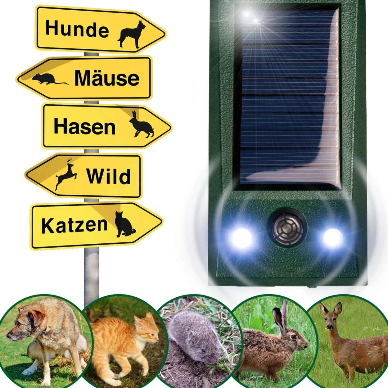 Gardigo Solar-Tierabwehr Basic