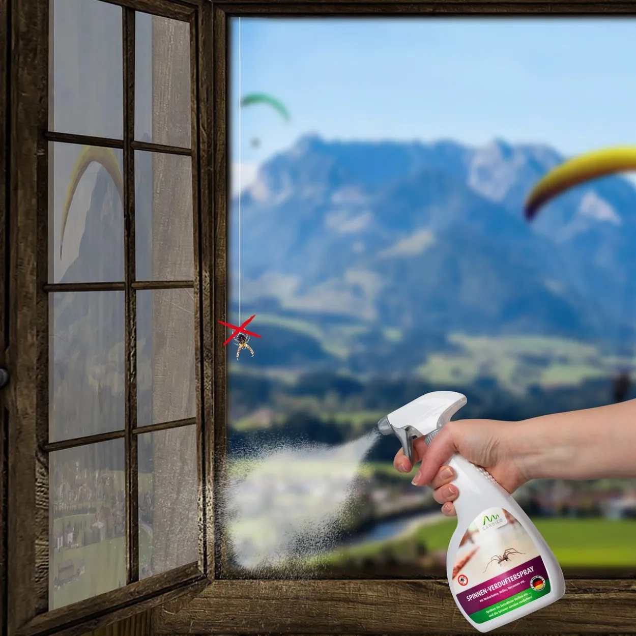 Gardigo Spinnen-Abwehrspray 500 ml
