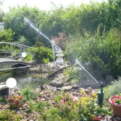 Gardigo Wasser-Tiervertreiber mit Tropfschutz