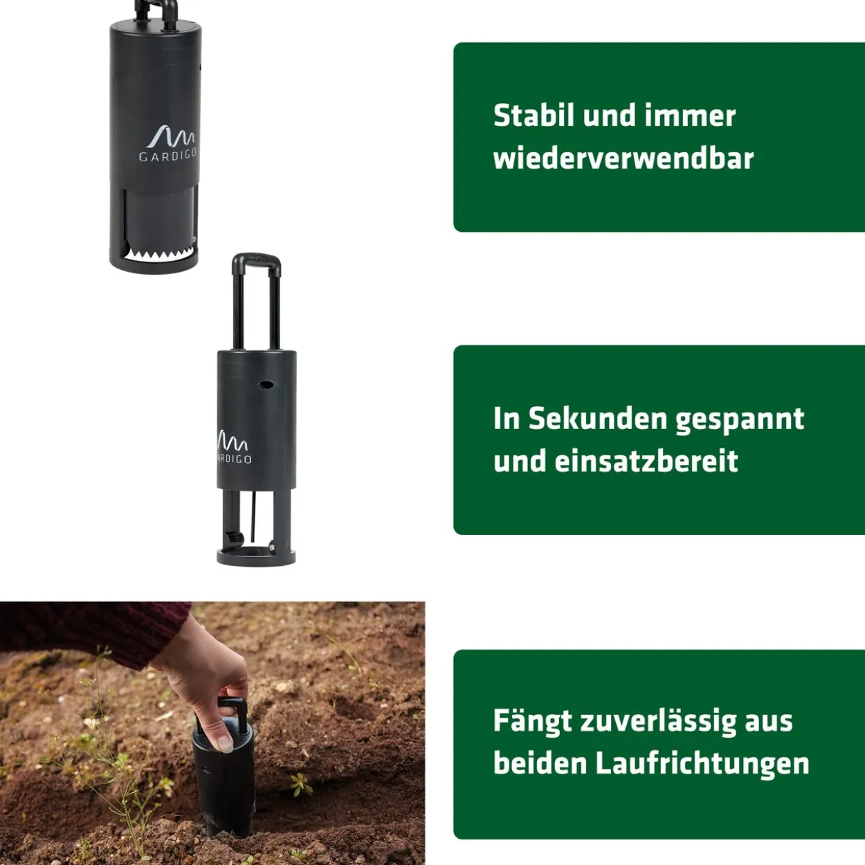 Gardigo Wühlmaus-Falle