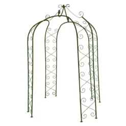 Gartenbogen aus Metall, ca. 190 x 39 x 240 cm
