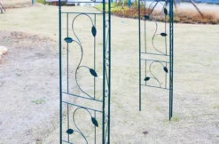 Gartenbogen aus Metall, ca. 130 x 39 x 260 cm