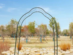 Gartenbogen aus Metall, ca. 120 x 40 x 230 cm