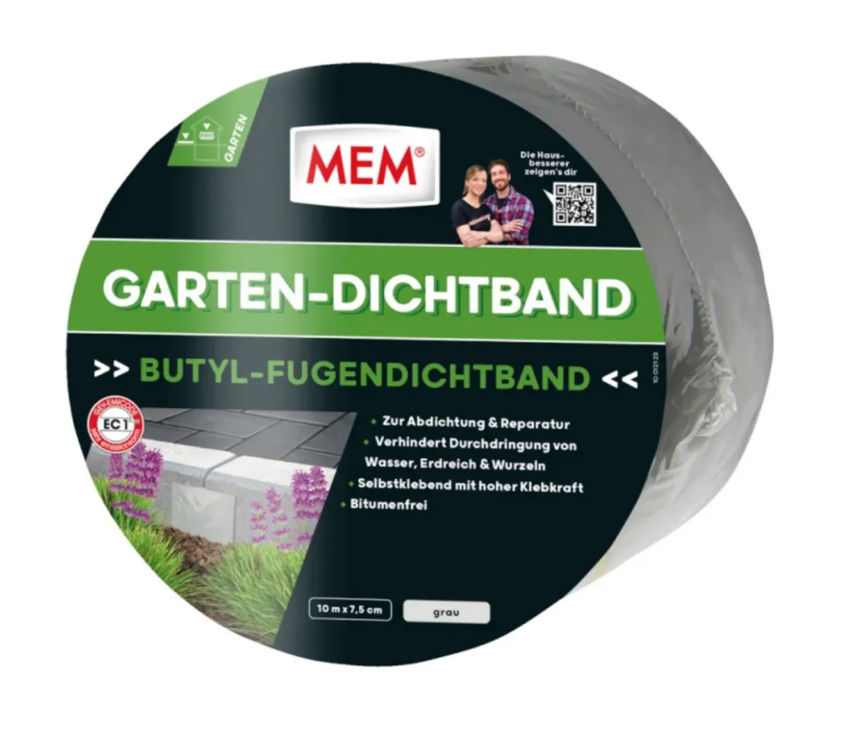 Garten-Dichtband 7,5cm x 10m