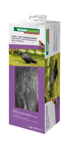 Gartenfigur RABE 37cm, schwarz