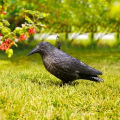 Gartenfigur RABE 37cm, schwarz