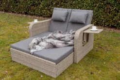 Gartenfunktionsliege inkl. Ablagefläche