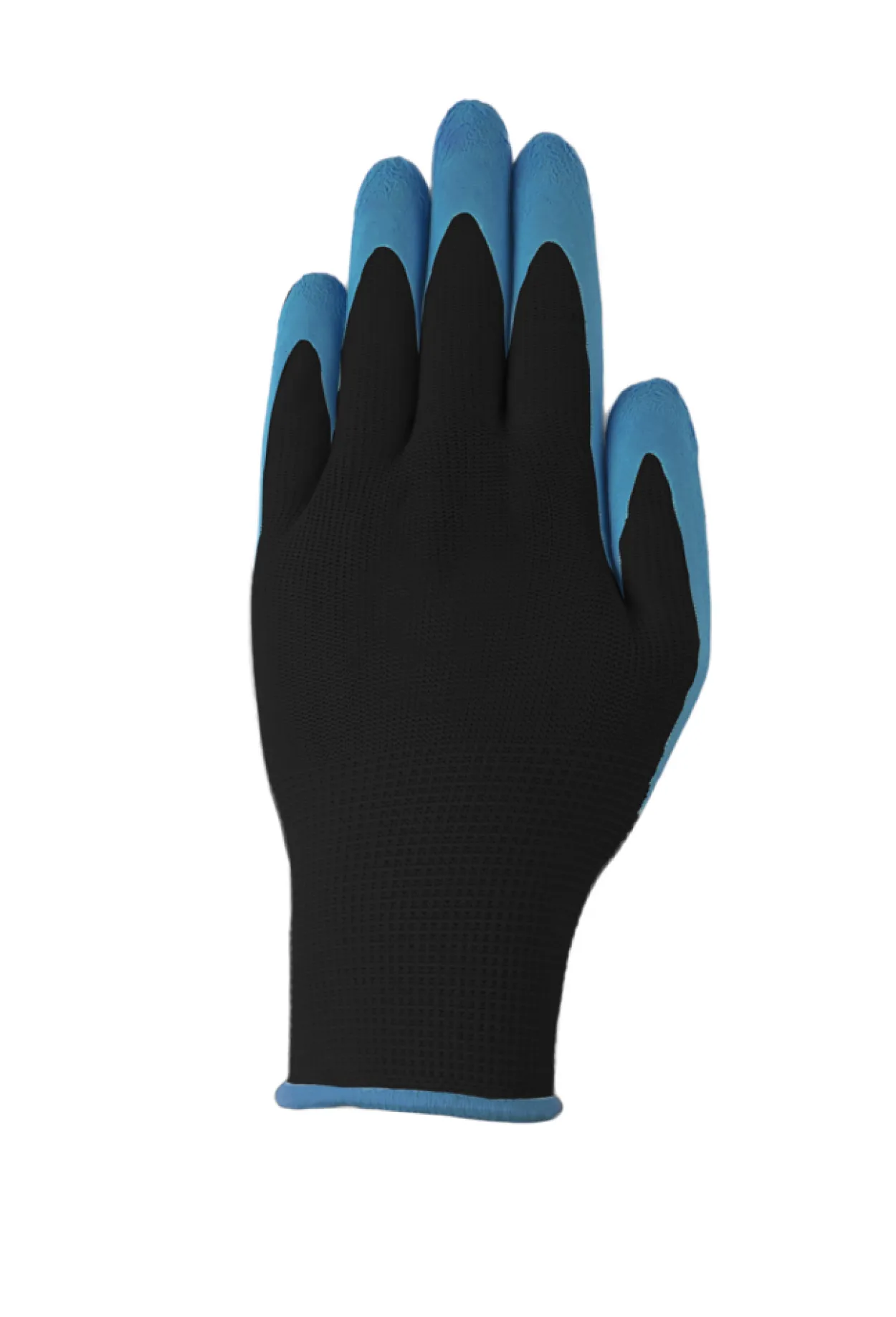 Gartenhandschuhe - 5er-Pack, Anthrazit/Blau, Gr. L