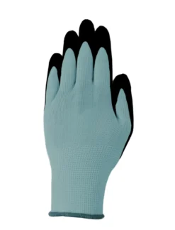 Gartenhandschuhe - 5er-Pack, Hellgrau/Schwarz, Gr. L