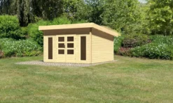 Gartenhaus "Bentheim 5" mit Dacheindeckung naturbelassen