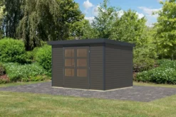 Gartenhaus Galatea 4B terragrau