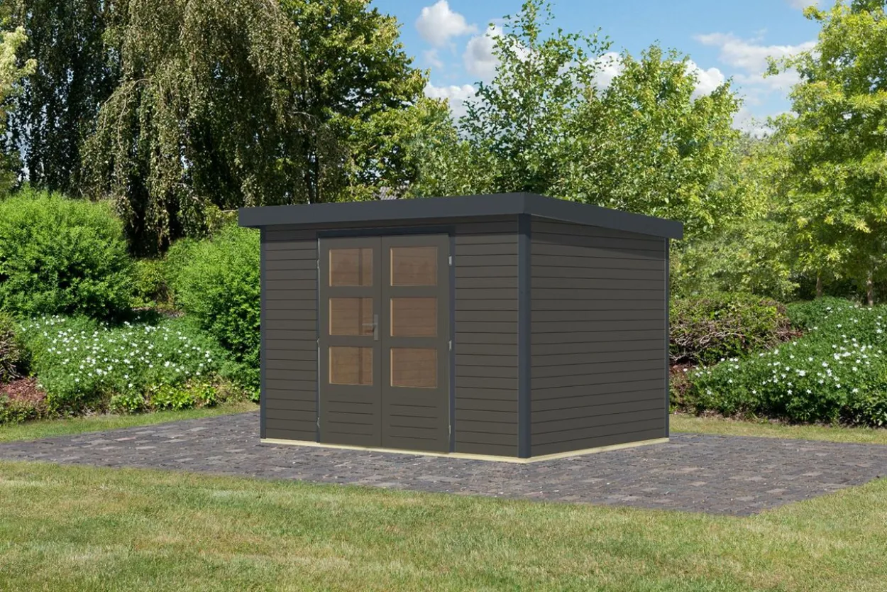 Gartenhaus Galatea 4B terragrau