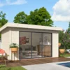 Gartenhaus Lana 10,8 m² mit Schiebetüren