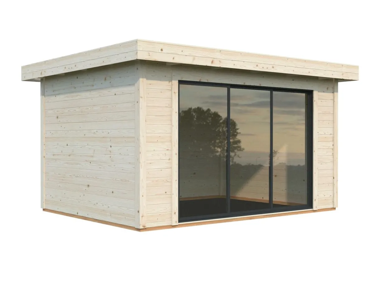 Gartenhaus Lana 10,8 m² mit Schiebetüren