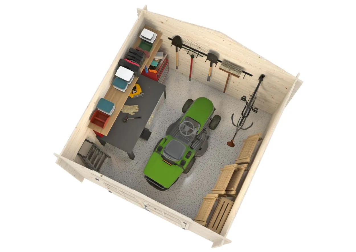 Gartenhaus Nora 7,3 m²