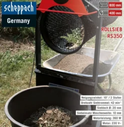 Garten-Rollsieb RS350