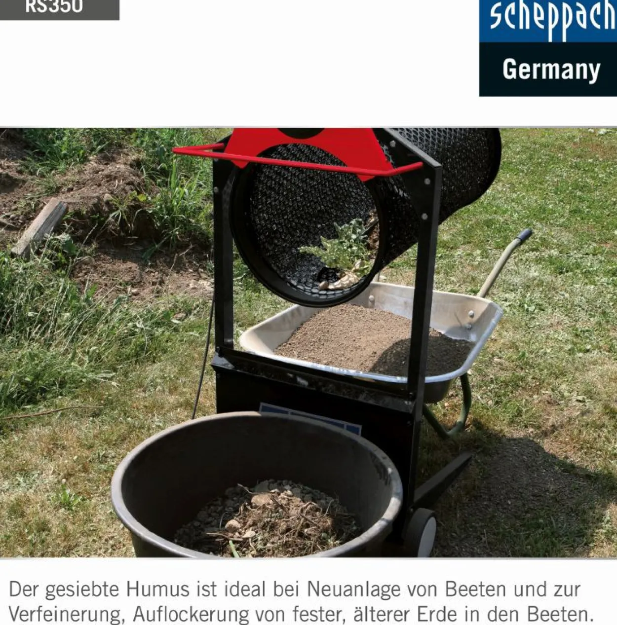 Garten-Rollsieb RS350
