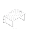Gartentisch CANTOS – 150 x 90 cm
